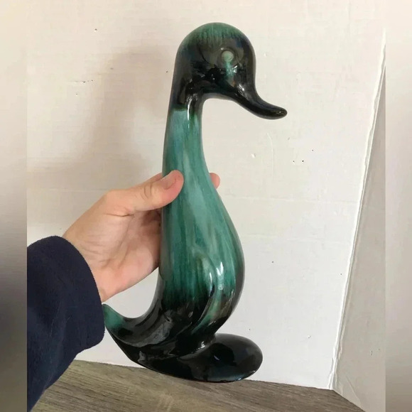 Vtg Large Blue Mountain Pottery Duck - Picture 5 of 14